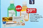 White Glo Toothpaste 125ml 