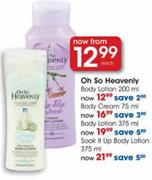 Oh So Heavenly Soak It Up Body Lotion-375ml Each