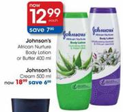Johnson's Cream-500ml Each