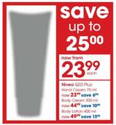 Nivea Body Lotion-400ml Each