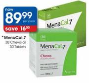 Menacal.7-30 Chews Or 30 Tablets