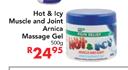 Hot & Icy Muscle And Joint Arnice Message Gel-500g