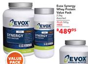 Evox Synergy Whey Protein-2.25kg