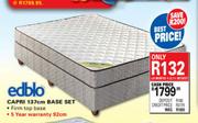 Edblo Capri 137cm Base Set