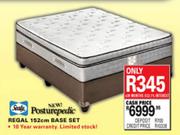 Sealy Regal 152cm Base Set
