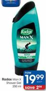 Radox Man X Shower Gel-250ml
