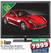 Bauer 55"(140cm) Full HD LED TV(STY1455) 