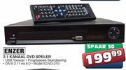 Enzer 2.1 Kanaal DVD Speler(EDVD-210)