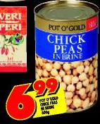 Pot O' Gold Chick Peas in Brine-400gm