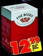Five Roses Lynlose Teesakkies-50's