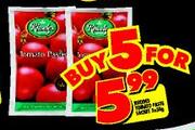 Rhodes Tomato Paste Sachet-5x30gm