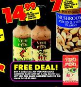 All Joy Veri Peri Sauce-250ml-Each