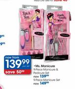 Ms.Manicure 9-Piece Manicure Set-Per Set