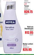 Nivea Body Lotion Assorted-400ml