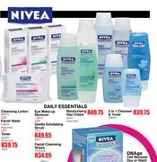 Nivea Daily Essentials Facial Cleansing Wipes-25 Per Pack