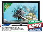 Samsung 40" (102cm) Full HD LCD TV (LA40D503)