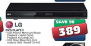 LG DVD Player (DV-642)