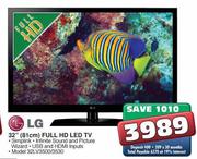 LG 32" (81cm) Full HD LED TV (32LV3500/3530)