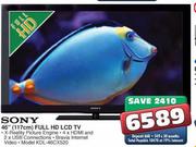 Sony 46" (117cm) Full HD LCD TV (46CX520)