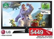 LG 42"(107cm) LED(42LV3400)
