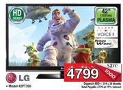 LG 42"(107cm) Plasma(42PT350)