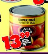 All Gold Super Fine Apricot Jam