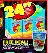 Tropika UHT Dairy Fruit Juice Blend Assorted-6x250Ml
