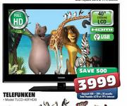 Telefunken 40" (102cm) LCD TV (TLCD-40FHDB)