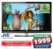 JVC 24" (61cm) LED TV (LT-24N500)