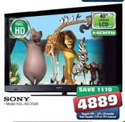 Sony 40" (102cm) LCD TV (KDL-40CX520)