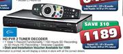 DSTV HD PVR 2 Tuner Decoder