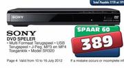 Sony DVD Speler (SR320)