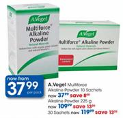 A.Vogel Multiforce Alkaline Powder Sachets-10's