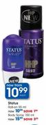 Status Body Spray-150ml Each