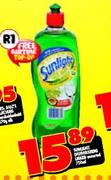 Sunlight Dishwashing Liquid Assorted-750ml