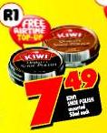 Kiwi Shoe Polish Assorted-50ml each