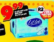 Lil-Lets Soft & Dry Mini Pads-6's/10's per pack