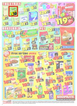 Shoprite Western Cape : Low Price Birthday (25 Jul - 5 Aug), page 4