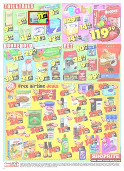 Shoprite Western Cape : Low Price Birthday (25 Jul - 5 Aug), page 4