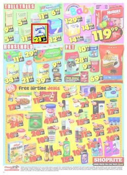 Shoprite Western Cape : Low Price Birthday (25 Jul - 5 Aug), page 4