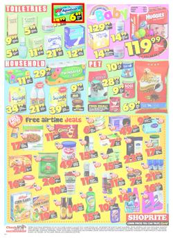 Shoprite Western Cape : Low Price Birthday (25 Jul - 5 Aug), page 4