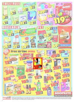 Shoprite Western Cape : Low Price Birthday (25 Jul - 5 Aug), page 4