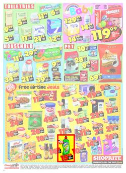 Shoprite Western Cape : Low Price Birthday (25 Jul - 5 Aug), page 4