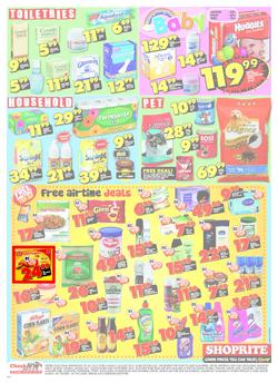 Shoprite Western Cape : Low Price Birthday (25 Jul - 5 Aug), page 4
