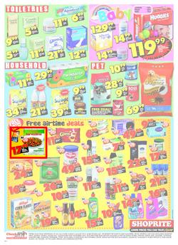 Shoprite Western Cape : Low Price Birthday (25 Jul - 5 Aug), page 4