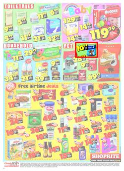 Shoprite Western Cape : Low Price Birthday (25 Jul - 5 Aug), page 4