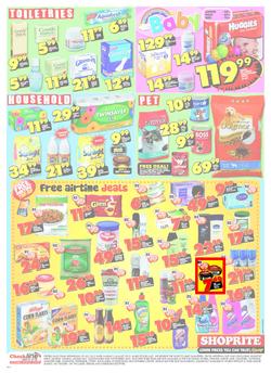 Shoprite Western Cape : Low Price Birthday (25 Jul - 5 Aug), page 4