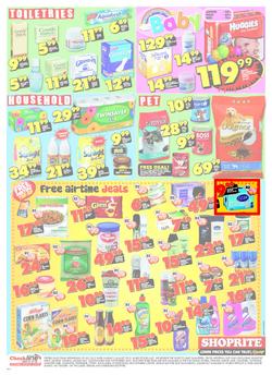 Shoprite Western Cape : Low Price Birthday (25 Jul - 5 Aug), page 4
