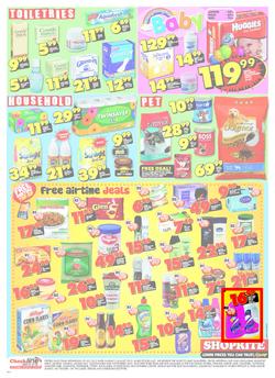 Shoprite Western Cape : Low Price Birthday (25 Jul - 5 Aug), page 4
