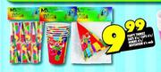 Party Thingz Hats 8's/Cups 6's/Horns 6's/Invitation 6's Each